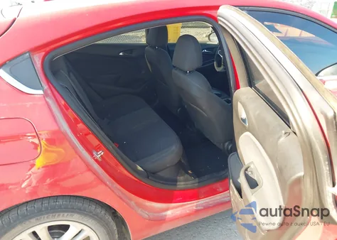 2017 Chevrolet Cruze Lt из США, поврежденный, VIN 3G1BE6SMXHS599130